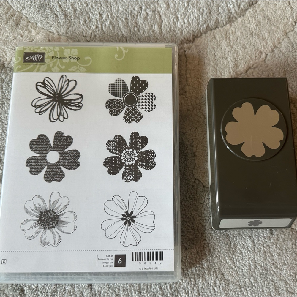 Stampin’ Up! - Flower Shop & Coordinating Punch